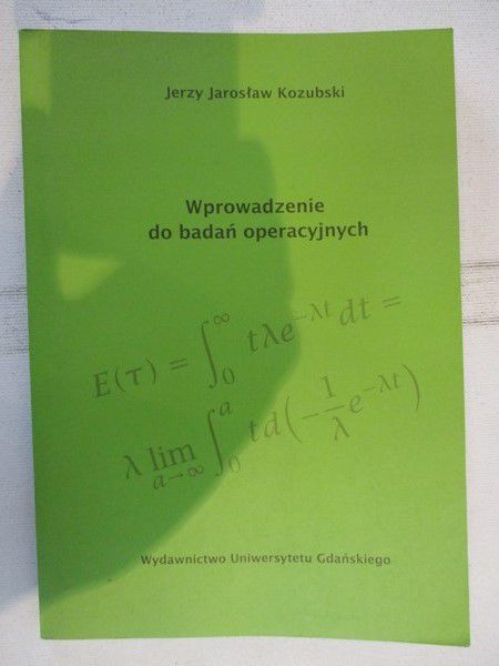 Wprowadzenie do badań operacyjnych
