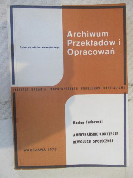 Amerykańskie koncepcje rewolucji społecznej