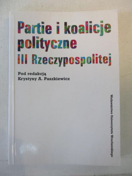 Partie i koalicje polityczne III Rzeczypospolitej