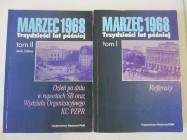 Marzec 1968, Tom 1-2