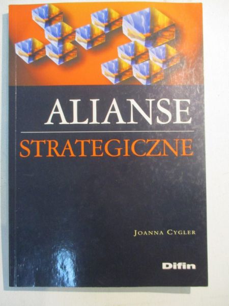 Cygler Joanna - Alianse strategiczne