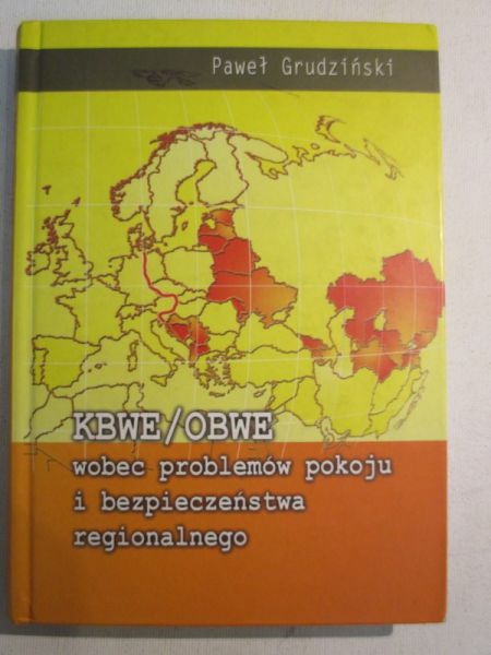 KBWE/OBWE wobec problemów pokoju i bezpieczeństwa regionalnego