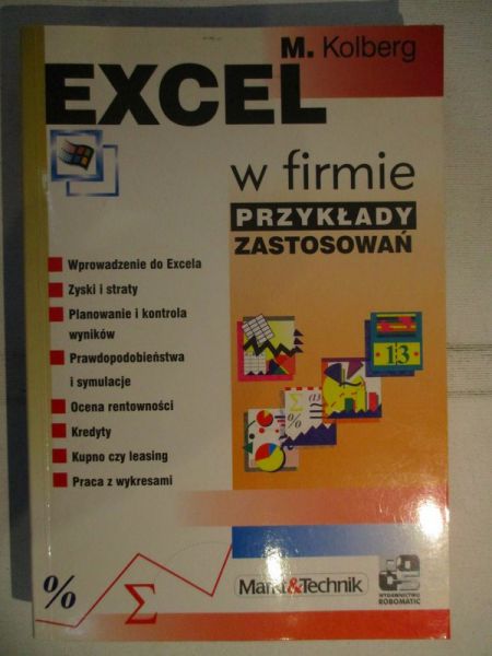 Kolberg M. - Excel w firmie. Przykłady zastosowań