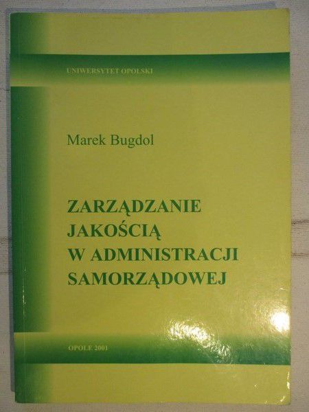 Zarządzanie jakością w administracji samorządowej