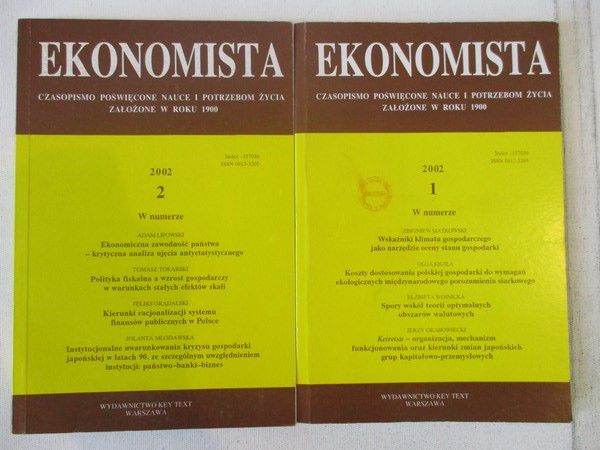 Marek  - Ekonomista, nr. 1-2, rocznik 2002