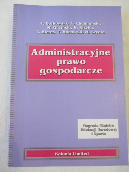 Administracyjne prawo gospodarcze