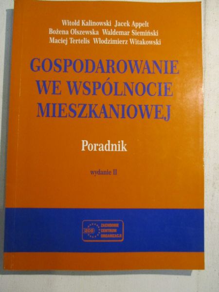 Gospodarowanie we wspólnocie mieszkaniowej