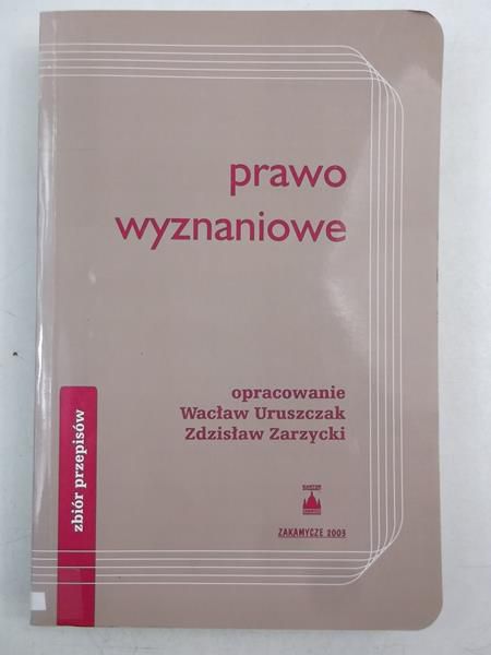 Prawo wyznaniowe