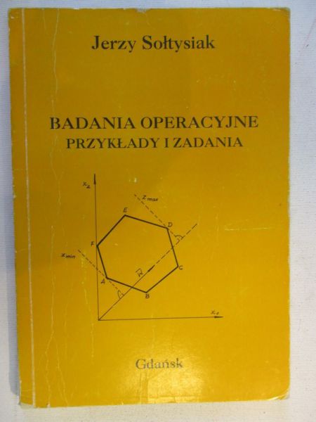 Badania operacyjne. Przykłady i zadania