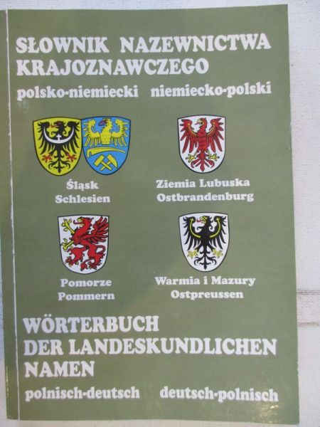 Battek Marek J. -Słownik nazewnictwa krajoznawczego polsko-niemiecki i niemieck-polski