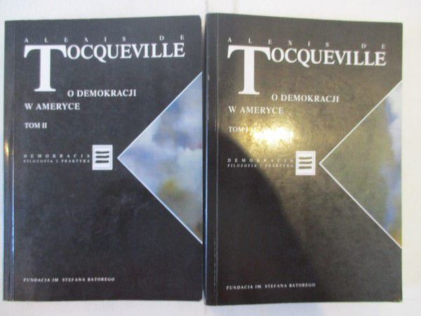 de Tocqueville Alexis  - O demokracji w Ameryce, tom I-II