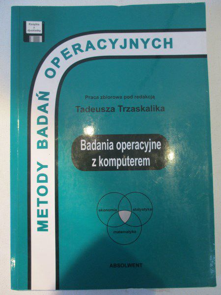 Badania operacyjne z komputerem