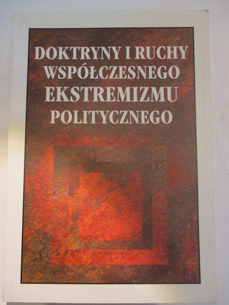 Doktryny i ruchy współczesnego ekstremizmu politycznego