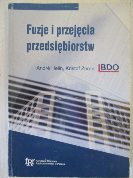 Helin Andre,   - Fuzje i przejęcia przedsiębiorstw