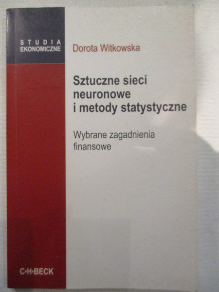 Sztuczne sieci neuronowe i metody statystyczne