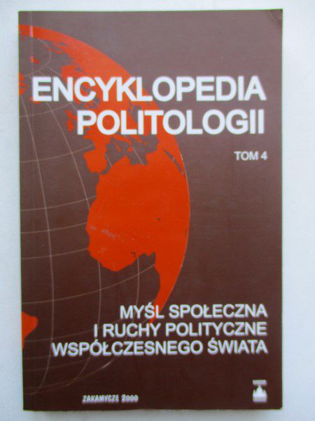 Encyklopedia politologii, tom IV