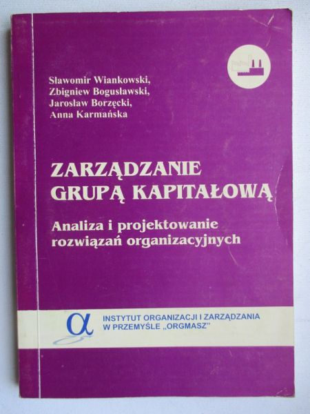 Zarządzanie grupą kapitałową