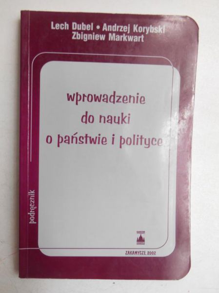 Wprowadzenie do nauki o państwie i polityce
