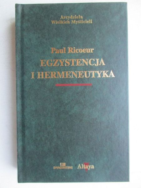 Egzystencja i hermeneutyka