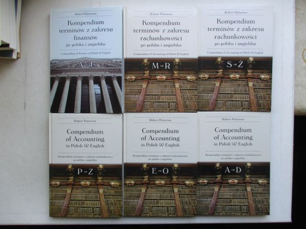 Compendium of Accounting in Polish&English, T. I-VI