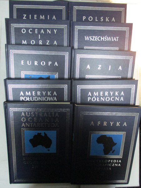 Encyklopedia geograficzna świata, komplet X tomów