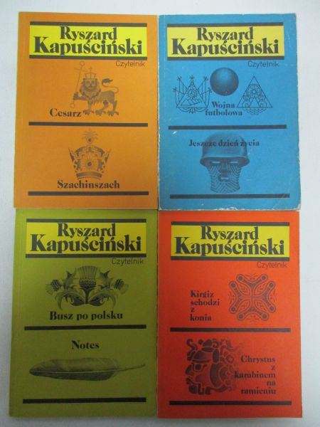 Kapuściński Ryszard - 4 książki