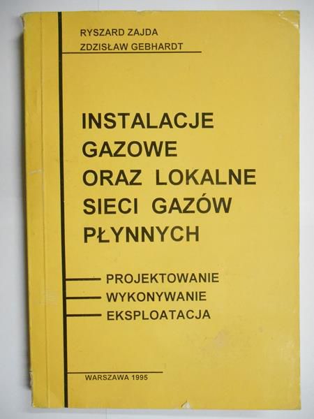 Instalacje gazowe oraz lokalne sieci gazów płynnych