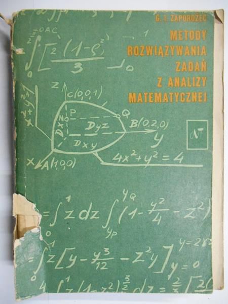 Metody rozwiązywania zadań z analizy matematycznej