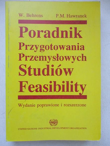 Poradnik przygotowania przemysłowych studiów Feasibility