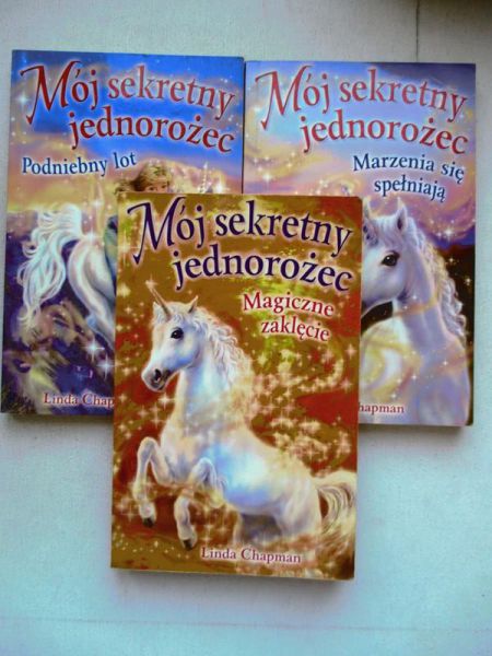 Mój sekretny jednorożec, 3 książki