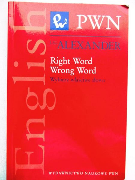 Right word wrong word. Wybierz właściwe słowo