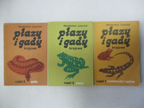 Płazy i gady krajowe, cz.I-III