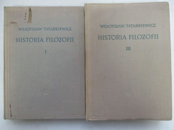 Historia filozofii, t. I i III