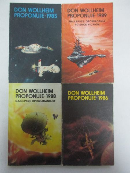 Don Wollheim proponuje, zestaw 4 książek