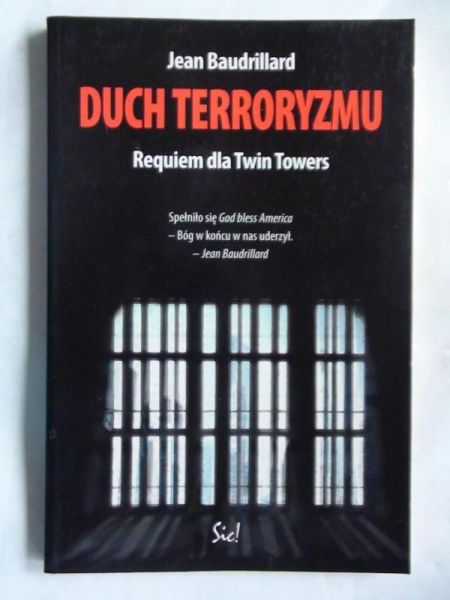 Baudrillard Jean  -  Duch terroryzmu