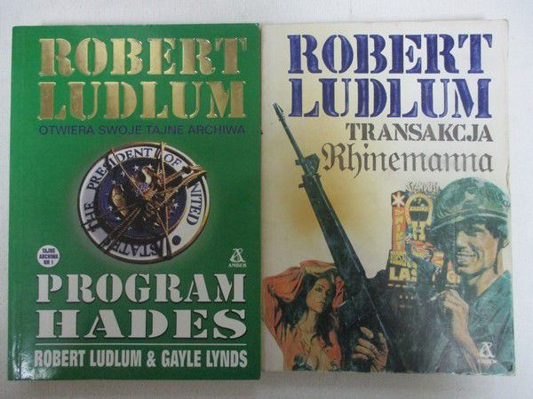 Ludlum Robert - Powieści sensacyjne, dwie książki