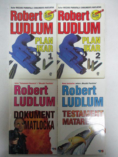 Ludlum Robert - Zestaw 4 książek