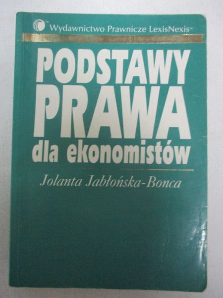 Podstawy prawa dla ekonomistów