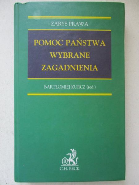 Pomoc państwa. Wybrane zagadnienia