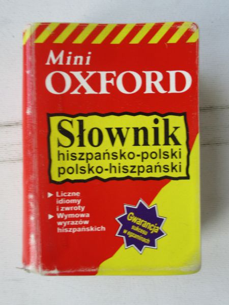 Słownik hiszpańsko-polski, polsko-hiszpański
