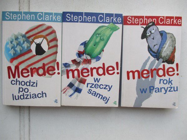 Merde! 3 książki