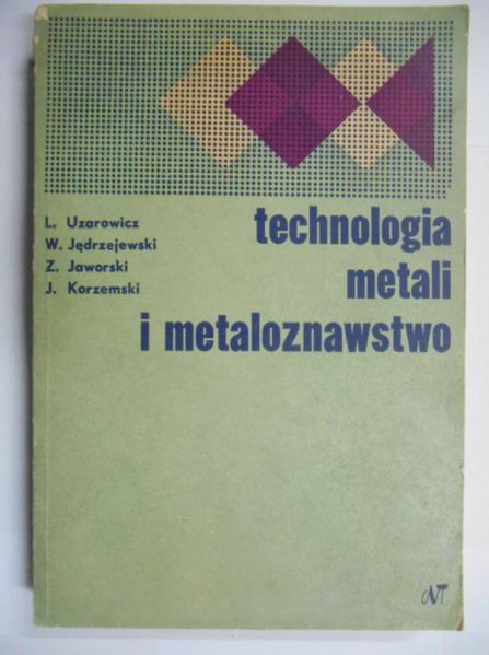 Technologia metali i metaloznawstwa