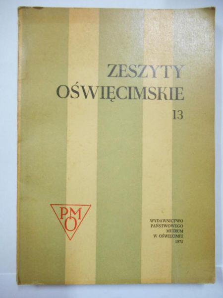 Zeszyty oświęcimskie, nr 13