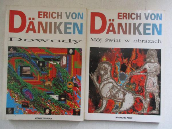 Daniken von Erich - Dowody/Mój świat w obrazach, dwie książki