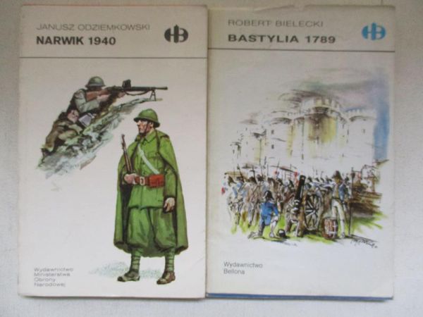 Bielecki Robert - Bastylia 1789/Narwik 1940, dwie książki