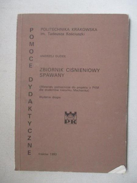 Zbiornik ciśnieniowy spawany
