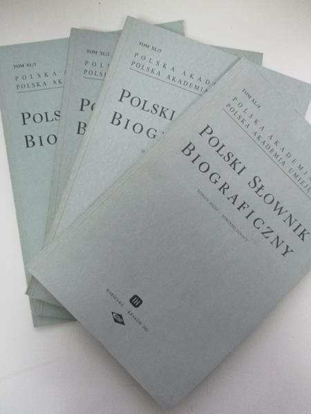Polski słownik biograficzny, Zestaw 4 książek