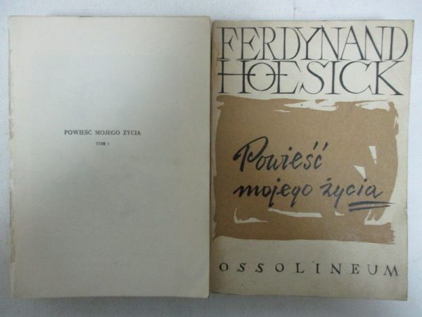 Hoesick Ferdynand - Powieść mojego życia