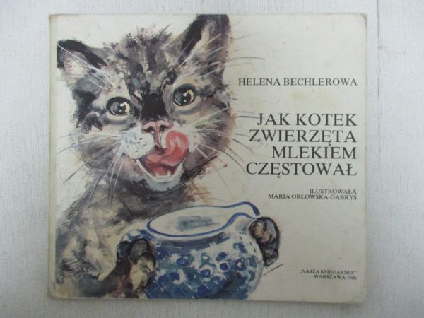 Jak kotek zwierzęta mlekiem częstował