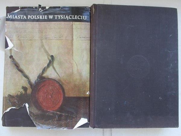 Siuchniński Mateusz - Miasta polskie w tysiącleciu, Tom I-II